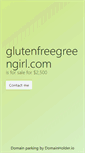 Mobile Screenshot of glutenfreegreengirl.com